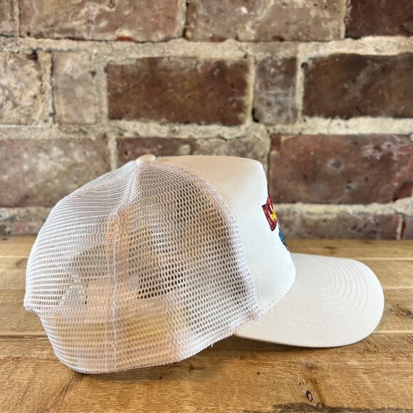 Vintage 2000 HOT AUGUST NIGHTS  Reno Nevada Participant White Truckers Hat NEW - Picture 3 of 7